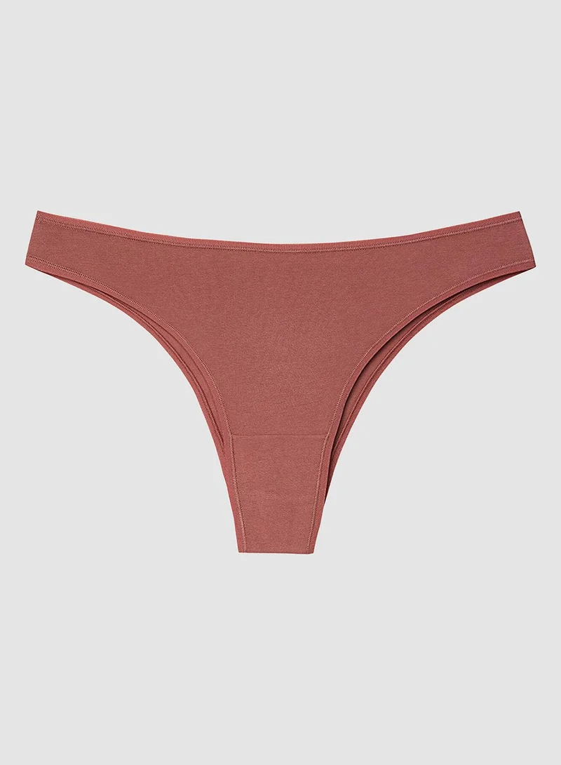 Penti Black Penti Multicolour Wild One Floral Cotton Low Waist 5-pack Brazilian Panties Briefs for Women | Best Price UAE